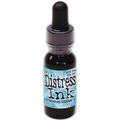 Distress ink Reinkers - Tim Holtz- couleur «Broken China»